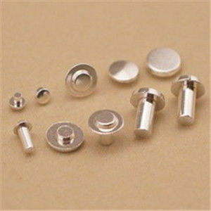 AgCu Silver Copper Electrical Bimetal Contact Rivets With Good Electrical Conductivity