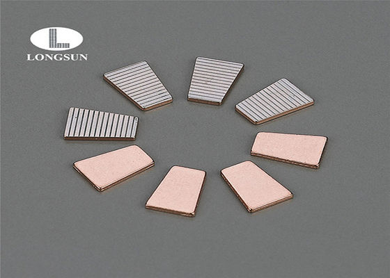 AgCu Silver Plated Copper Contacts, Powder Metallurgy Materials Contact Tips