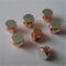 Silver Copper Alloy Bimetal Contact Rivets Round Head With Low Resistance