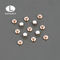 Silver Plated Copper Electrical Contact Rivets Solid Flat Head / Round Head