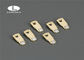 Spring Contact Metal Stamping Components Brass For Thermal Controller