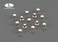 Pure Silver Contacts Electrical Solid Moving Contact Tips , Round Head Copper Rivets