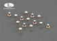 Pure Silver Contacts Electrical Solid Moving Contact Tips , Round Head Copper Rivets