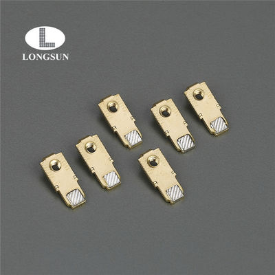 Brass Welding Machine Component  Riveting Parts for Contactors OEM / ODM