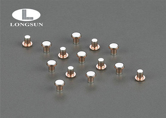 High Electrical Resistivity Bimetal Contact Rivets For Aviation Appliances