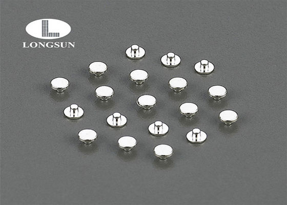 Electrical Contact Rivets Solid Round Head With Eco - Friendly Materials