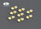 Silver Riveting On Copper Components / Silver Contact Bridge For Thermal Controller